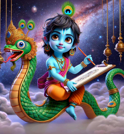 Bhagavad Gita for Kids + FREE COLORING BOOK + FREE WALL ART