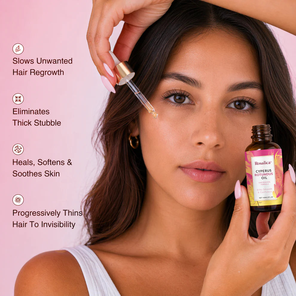 Rosalica Cyperus Rotundus Oil Hair Reduction Formula