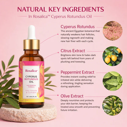Rosalica Cyperus Rotundus Oil Hair Reduction Formula
