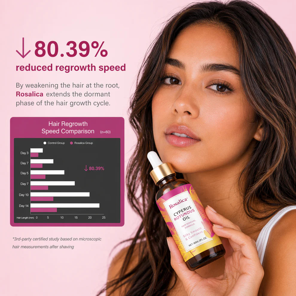 Rosalica Cyperus Rotundus Oil Hair Reduction Formula